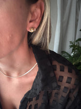 Load image into Gallery viewer, Vintage Pearl Stud and Gold Earrings