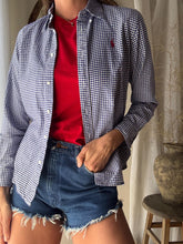 Load image into Gallery viewer, Vintage Ralph Lauren Polo Tee: Cherry Red Cotton, Navy Pony Embroidery