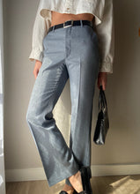 Load image into Gallery viewer, Vintage Grey Straight leg Trousers 33" Inseam