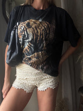 Load image into Gallery viewer, Vintage Cotton Cream Lace Micro Shorts Low Rise Boho Lined