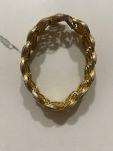 Load image into Gallery viewer, Vintage Gold Tone Wide Bracelet