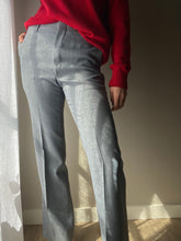 Load image into Gallery viewer, Vintage Grey Straight leg Trousers 33" Inseam