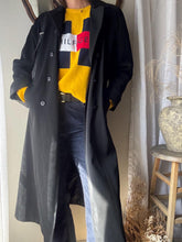 Load image into Gallery viewer, Vintage Tommy Hilfiger Very Oversized Bright Yellow Cotton Knit Pullover Sweater