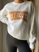 Load image into Gallery viewer, Secondhand White Orange Tennessee Oversized Sweatshirt