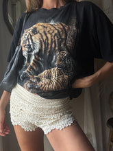 Load image into Gallery viewer, Vintage Cotton Cream Lace Micro Shorts Low Rise Boho Lined