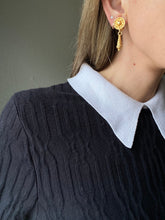 Load image into Gallery viewer, Vintage Gold Light Weight Clip On Earrings