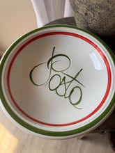 Load image into Gallery viewer, Vintage Italian Pasta Dish Plate Set of Four Hand Painted Made in Italy