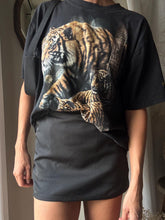 Load image into Gallery viewer, Vintage Y2K 2000s Sporty Black Mini Skirt Pockets