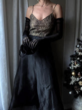 Load image into Gallery viewer, Vintage Black Maxi Skirt Made in USA