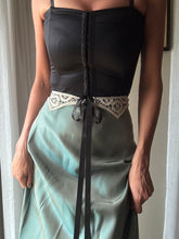 Load image into Gallery viewer, Vintage French Lace Upcycled Ribbon Belt Handmade