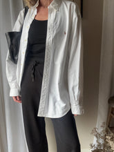 Load image into Gallery viewer, Vintage Classic Very Oversized Polo Ralph Lauren White Cotton Button Down