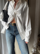 Load image into Gallery viewer, Vintage Classic Very Oversized Polo Ralph Lauren White Cotton Button Down