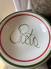 Load image into Gallery viewer, Vintage Italian Pasta Dish Plate Set of Four Hand Painted Made in Italy