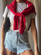 Load image into Gallery viewer, Vintage Ralph Lauren Polo Waffle Shirt: Red Cotton Long Sleeve
