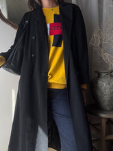 Load image into Gallery viewer, Vintage Tommy Hilfiger Very Oversized Bright Yellow Cotton Knit Pullover Sweater