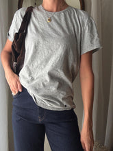 Load image into Gallery viewer, Vintage Polo Ralph Lauren Grey Cotton T-Shirt: Oversized Navy Pony