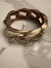 Load image into Gallery viewer, Vintage Gold Tone Wide Bracelet