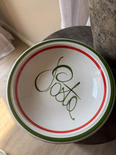 Load image into Gallery viewer, Vintage Italian Pasta Dish Plate Set of Four Hand Painted Made in Italy