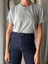 Load image into Gallery viewer, Vintage Polo Ralph Lauren Grey Cotton T-Shirt: Oversized Navy Pony