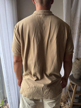 Load image into Gallery viewer, Vintage Ralph Lauren Polo Classic Beige Khaki Cotton Short Sleeve Collared Shirt Mens