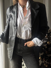 Load image into Gallery viewer, Vintage 80s Oversized Leather Blazer Jacket