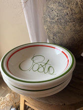 Load image into Gallery viewer, Vintage Italian Pasta Dish Plate Set of Four Hand Painted Made in Italy