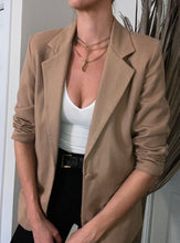 Load image into Gallery viewer, Vintage Beige Blazer
