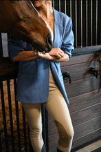 Load image into Gallery viewer, Vintage Cornflower Blue Wool Blazer
