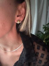 Load image into Gallery viewer, Vintage Pearl Stud and Gold Earrings
