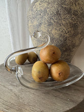 Load image into Gallery viewer, Vintage Mid Century Modern Glass Swan Catch All Tray Dish
