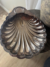 Load image into Gallery viewer, Vintage Large Silver Shell Catch All Vide Poche Dish Bowl
