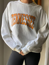 Load image into Gallery viewer, Secondhand White Orange Tennessee Oversized Sweatshirt
