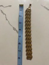 Load image into Gallery viewer, Vintage Gold Tone Wide Bracelet
