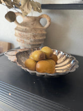 Load image into Gallery viewer, Vintage Large Silver Shell Catch All Vide Poche Dish Bowl
