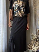 Load image into Gallery viewer, Classic Vintage Black Long Maxi Skirt Tall
