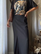 Load image into Gallery viewer, Classic Vintage Black Long Maxi Skirt Tall
