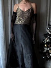Load image into Gallery viewer, Vintage Black Maxi Skirt Made in USA
