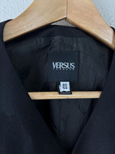 Load image into Gallery viewer, Vintage Versace Black Wool Waistcoat Vest Made in Italy
