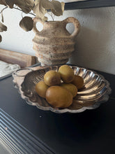 Load image into Gallery viewer, Vintage Large Silver Shell Catch All Vide Poche Dish Bowl

