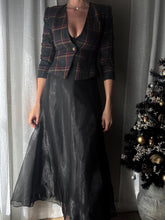 Load image into Gallery viewer, Vintage Black Maxi Skirt Made in USA
