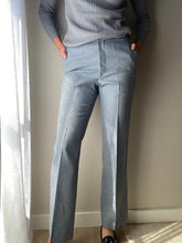 Load image into Gallery viewer, Vintage Grey Straight leg Trousers 33" Inseam

