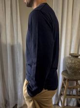 Load image into Gallery viewer, Vintage Ralph Lauren Polo Sport Navy Blue Cotton Long Sleeve TShirt Mens
