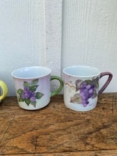 Load image into Gallery viewer, Vintage 1970s Hand Painted Fruit Signed Coffee Mug Tea Cups Set of 6
