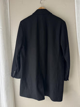 Load image into Gallery viewer, Classic Vintage London Fog Black Wool Mens Long Peacoat
