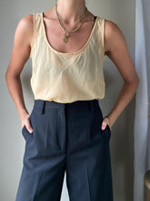 Load image into Gallery viewer, Vintage Tan Slightly Sheer Tank Top
