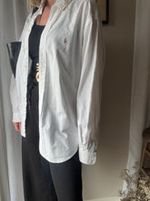 Load image into Gallery viewer, Vintage Classic Very Oversized Polo Ralph Lauren White Cotton Button Down
