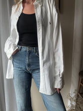 Load image into Gallery viewer, Vintage Classic Very Oversized Polo Ralph Lauren White Cotton Button Down
