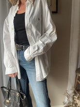 Load image into Gallery viewer, Vintage Classic Very Oversized Polo Ralph Lauren White Cotton Button Down
