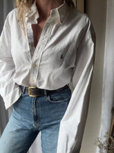 Load image into Gallery viewer, Vintage Classic Very Oversized Polo Ralph Lauren White Cotton Button Down
