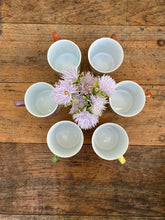 Load image into Gallery viewer, Vintage 1970s Hand Painted Fruit Signed Coffee Mug Tea Cups Set of 6

